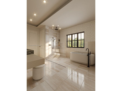 This is the one you've been waiting for, a brand new custom home on La Gorce Country Club in Florida - for sale on GolfHomes.com, golf home, golf lot