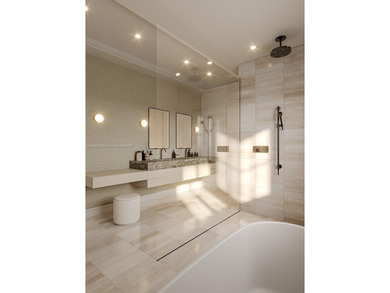 This is the one you've been waiting for, a brand new custom home on La Gorce Country Club in Florida - for sale on GolfHomes.com, golf home, golf lot