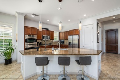 Perched on an elevated lot overlooking the iconic #3 hole at the on Golf Club At La Quinta in California - for sale on GolfHomes.com, golf home, golf lot