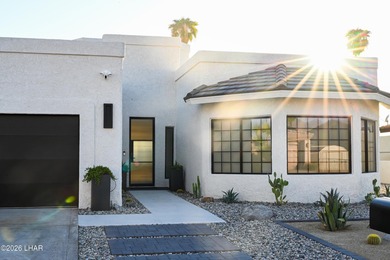 Experience luxury living in this fully custom, extensively on London Bridge Golf Course in Arizona - for sale on GolfHomes.com, golf home, golf lot