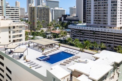 This beautifully updated, fully furnished unit offers stunning on Ala Wai Golf Course in Hawaii - for sale on GolfHomes.com, golf home, golf lot