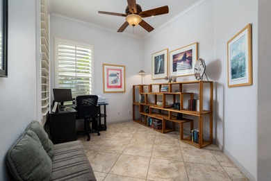 Perched on an elevated lot overlooking the iconic #3 hole at the on Golf Club At La Quinta in California - for sale on GolfHomes.com, golf home, golf lot