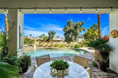 Perched on an elevated lot overlooking the iconic #3 hole at the on Golf Club At La Quinta in California - for sale on GolfHomes.com, golf home, golf lot