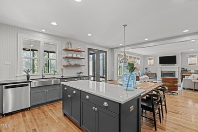 This stunning 7-bedroom, 6-bathroom custom-crafted home located on The Club At Twelve Oaks in North Carolina - for sale on GolfHomes.com, golf home, golf lot