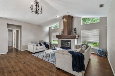 Stunning 4BR/2.5BA pool home on an oversized lot in the gated on East Lake Woodlands Country Club in Florida - for sale on GolfHomes.com, golf home, golf lot