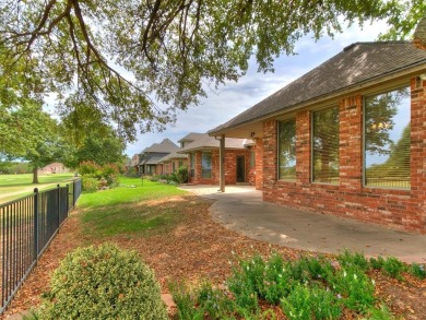 Beautiful golf course lot that backs to hole 15 on the west side on Oak Tree National Golf and Country Club in Oklahoma - for sale on GolfHomes.com, golf home, golf lot