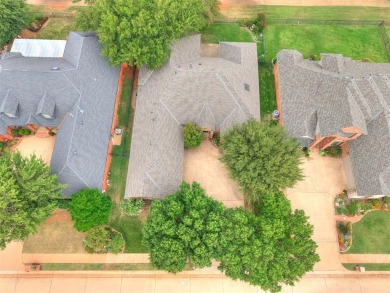 Beautiful golf course lot that backs to hole 15 on the west side on Oak Tree National Golf and Country Club in Oklahoma - for sale on GolfHomes.com, golf home, golf lot