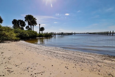 Gated Riverfront Estate Compound with private beach, Dock on ICW on Oceans Golf Club in Florida - for sale on GolfHomes.com, golf home, golf lot