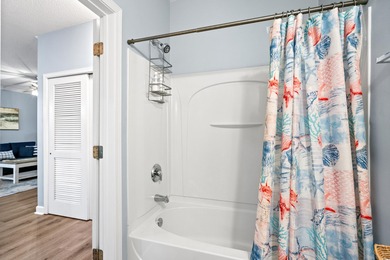 This beautiful three bedroom two bathroom furnished end unit is on Barefoot Resort and Golf Club  in South Carolina - for sale on GolfHomes.com, golf home, golf lot