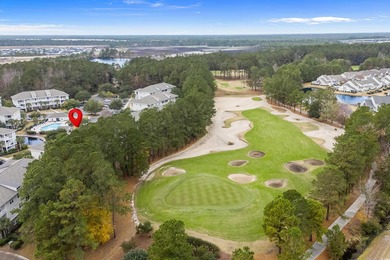 This beautiful three bedroom two bathroom furnished end unit is on Barefoot Resort and Golf Club  in South Carolina - for sale on GolfHomes.com, golf home, golf lot