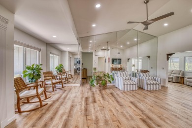 This beautifully updated 3 bedroom, 2 bath pool home is truly on Heritage Ridge Golf Club in Florida - for sale on GolfHomes.com, golf home, golf lot