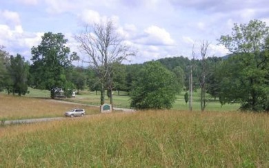 Very nice little knoll to build on with views of Chatuge Shores on Chatuge Shores Golf Course in North Carolina - for sale on GolfHomes.com, golf home, golf lot