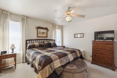 Welcome to a bright and inviting 2-bed, 2 FULL bath home nestled on Sunland Village East Golf Course in Arizona - for sale on GolfHomes.com, golf home, golf lot