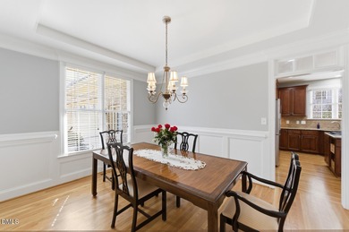 Rarely does an all-brick, custom-built home with true one-level on The Preserve At Jordan Lake Golf Club in North Carolina - for sale on GolfHomes.com, golf home, golf lot