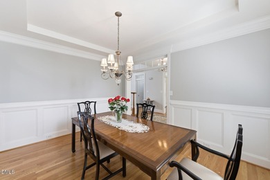 Rarely does an all-brick, custom-built home with true one-level on The Preserve At Jordan Lake Golf Club in North Carolina - for sale on GolfHomes.com, golf home, golf lot