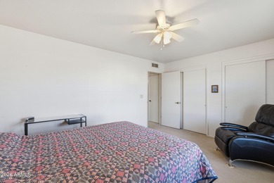 Welcome to a bright and inviting 2-bed, 2 FULL bath home nestled on Sunland Village East Golf Course in Arizona - for sale on GolfHomes.com, golf home, golf lot