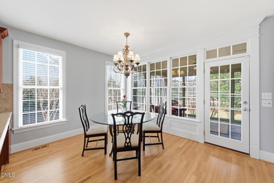 Rarely does an all-brick, custom-built home with true one-level on The Preserve At Jordan Lake Golf Club in North Carolina - for sale on GolfHomes.com, golf home, golf lot