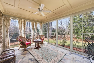 Rarely does an all-brick, custom-built home with true one-level on The Preserve At Jordan Lake Golf Club in North Carolina - for sale on GolfHomes.com, golf home, golf lot