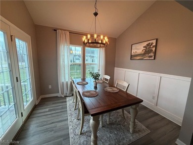 Welcome to your dream home! Tucked away in a charming cul-de-sac on Grey Hawk Golf Club in Ohio - for sale on GolfHomes.com, golf home, golf lot