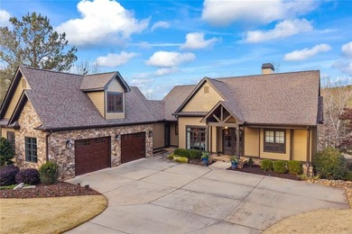 Experience refined living in this exceptional 4,630 sq ft on Currahee Golf Club in Georgia - for sale on GolfHomes.com, golf home, golf lot