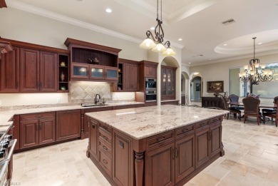 Architecturally beautiful custom home by Robert D' Angeleo on a on Pelican Sound Golf and River Club in Florida - for sale on GolfHomes.com, golf home, golf lot