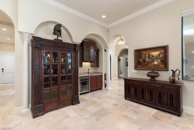 Architecturally beautiful custom home by Robert D' Angeleo on a on Pelican Sound Golf and River Club in Florida - for sale on GolfHomes.com, golf home, golf lot