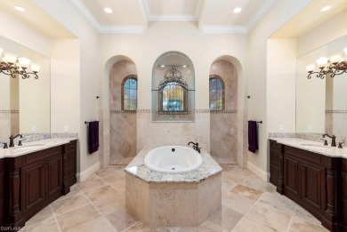 Architecturally beautiful custom home by Robert D' Angeleo on a on Pelican Sound Golf and River Club in Florida - for sale on GolfHomes.com, golf home, golf lot