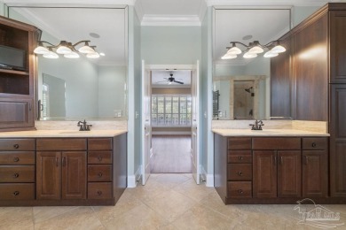 Discover this beautiful 5-bedroom, 5-bath single-family home on Tiger Point Golf and Country Club in Florida - for sale on GolfHomes.com, golf home, golf lot
