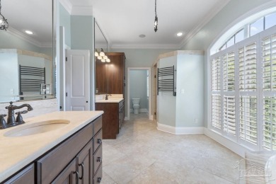 Discover this beautiful 5-bedroom, 5-bath single-family home on Tiger Point Golf and Country Club in Florida - for sale on GolfHomes.com, golf home, golf lot
