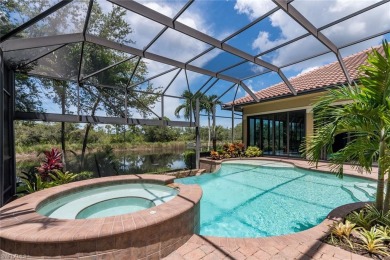 Architecturally beautiful custom home by Robert D' Angeleo on a on Pelican Sound Golf and River Club in Florida - for sale on GolfHomes.com, golf home, golf lot