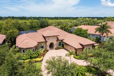 Architecturally beautiful custom home by Robert D' Angeleo on a on Pelican Sound Golf and River Club in Florida - for sale on GolfHomes.com, golf home, golf lot