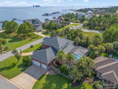 Discover this beautiful 5-bedroom, 5-bath single-family home on Tiger Point Golf and Country Club in Florida - for sale on GolfHomes.com, golf home, golf lot