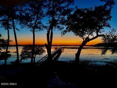 Don't miss your chance at luxury waterfront living in this 4 BR on Callawassie Island Club in South Carolina - for sale on GolfHomes.com, golf home, golf lot