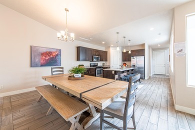 This stunning home is located in the highly sought-after on Entrada at Snow Canyon in Utah - for sale on GolfHomes.com, golf home, golf lot