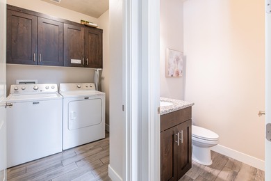 This stunning home is located in the highly sought-after on Entrada at Snow Canyon in Utah - for sale on GolfHomes.com, golf home, golf lot