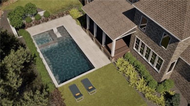 DREAMY POOL UNDER CONSTRUCTION. This newly built residence on The Governors Towne Club in Georgia - for sale on GolfHomes.com, golf home, golf lot