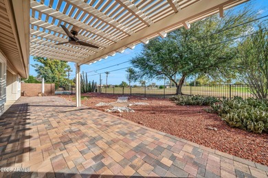 This exceptional custom Sun City home is ideally positioned on Sun City South Golf Course in Arizona - for sale on GolfHomes.com, golf home, golf lot
