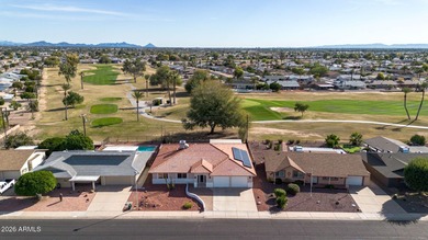 Great New Price! This exceptional custom Sun City home is on Sun City South Golf Course in Arizona - for sale on GolfHomes.com, golf home, golf lot