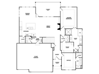 * Expanded Pine* Reverse plan by Calyn Homes! This spacious 4 on Heritage Park Golf Course in Kansas - for sale on GolfHomes.com, golf home, golf lot