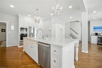 This newly renovated, exquisite five-bedroom, three-and-a-half on Bayville Golf Club in Virginia - for sale on GolfHomes.com, golf home, golf lot