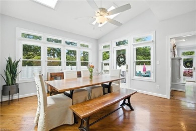 This newly renovated, exquisite five-bedroom, three-and-a-half on Bayville Golf Club in Virginia - for sale on GolfHomes.com, golf home, golf lot