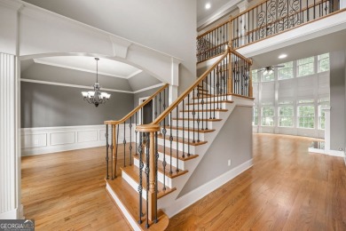 Luxury! Location! Privacy! Welcome to Mirror Lake's prestigious on Mirror Lake Golf Club in Georgia - for sale on GolfHomes.com, golf home, golf lot
