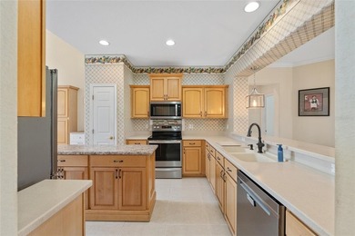 Here is the home you have been waiting for! This SANIBEL model on Eagle Ridge At Spruce Creek Country Club in Florida - for sale on GolfHomes.com, golf home, golf lot