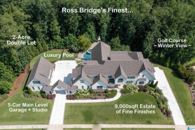 A MUST SEE - Ross Bridge's Finest... 2-Acre, Double Estate Lot on Ross Bridge Golf Resort in Alabama - for sale on GolfHomes.com, golf home, golf lot