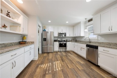Nestled in the heart of Powhatan, this elegant two-story home on Mill Quarter Plantation Country Club in Virginia - for sale on GolfHomes.com, golf home, golf lot