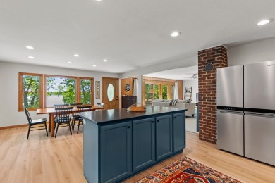 This beautiful Lake Mecosta property features 137 feet of nice on St. Ives Golf Club in Michigan - for sale on GolfHomes.com, golf home, golf lot