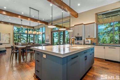 MOVE IN READY! Welcome to Pinecone Ridge, a modern masterpiece on Clear Creek Tahoe in Nevada - for sale on GolfHomes.com, golf home, golf lot