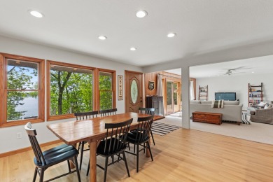 This beautiful Lake Mecosta property features 137 feet of nice on St. Ives Golf Club in Michigan - for sale on GolfHomes.com, golf home, golf lot