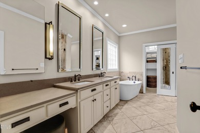 Spacious Golf Course Community Home with First-Floor Primary on Devils Ridge Golf Club in North Carolina - for sale on GolfHomes.com, golf home, golf lot