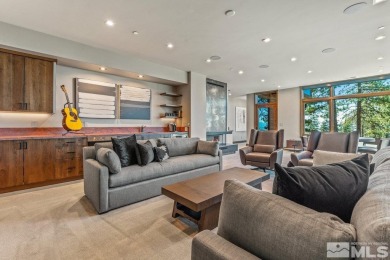 MOVE IN READY! Welcome to Pinecone Ridge, a modern masterpiece on Clear Creek Tahoe in Nevada - for sale on GolfHomes.com, golf home, golf lot